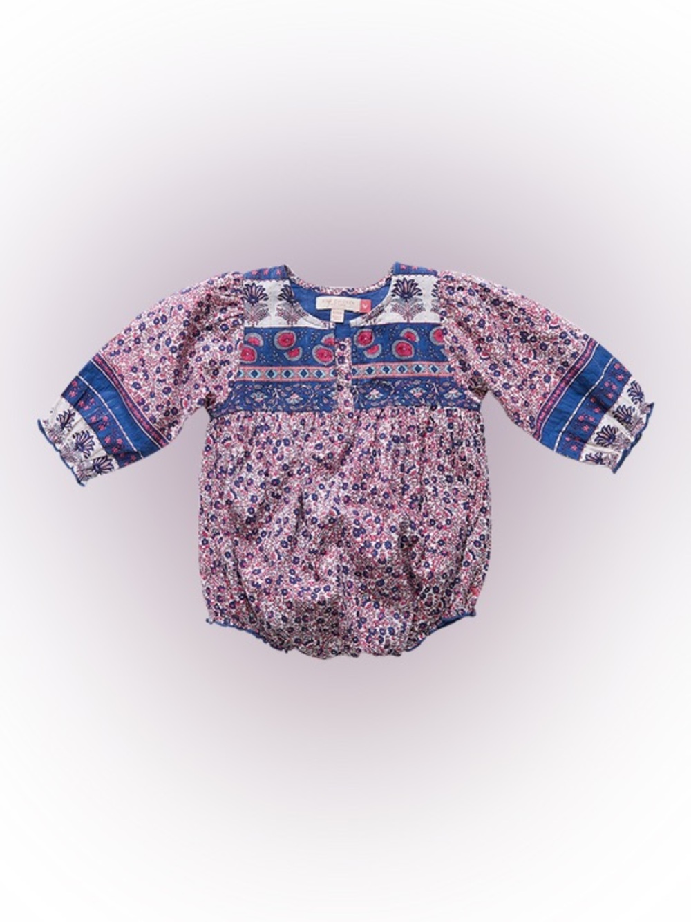 PINK CHICKEN Baby Jade Boho Bubble Size 12/18M